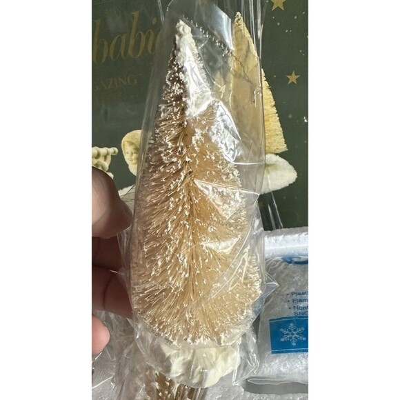 Dept. 56 SNOWBABIES STARGAZING 9 pc Set w/Telescope Snow Xmas Penguins Trees - Picture 10 of 12